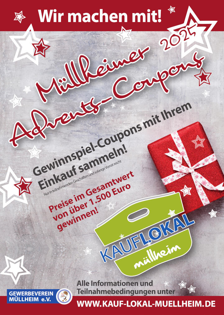 „Müllheimer Adventsgewinnspiel 2025“ des Gewerbevereins lockt mit attraktiven Preisen im Gesamtwert von über 2.000 Euro 5