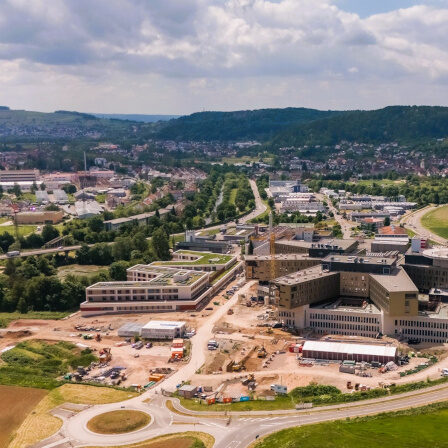 Baustelle Dreiland-Klinikum Lörrach (© Maurice Kubitschek)