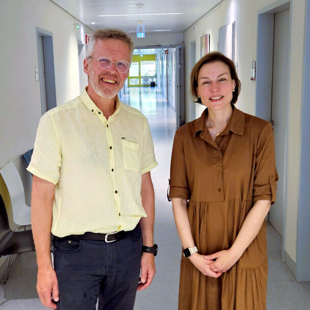 Dr. Thomas Unterbrink und Tanja Wiercioch  (© Dreiland-Klinikum Lörrach)