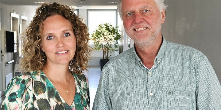 Fachärztin Vanessa Kolle und der Ärztliche Direktor Prof. Dr. Tilman Humpl (© Dreiland-Klinikum Lörrach)
