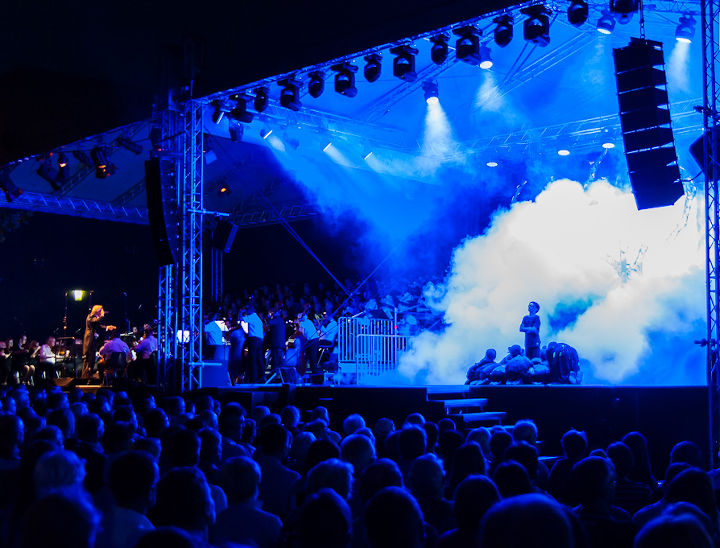 Open Air Aufführung des Freischütz in Müllheim (© Dirk Dölker)